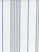 Warren White/Navy Roth and Tompkins Fabric